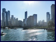 Chicago Riverfront skyline